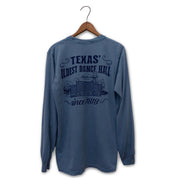 Texas' Oldest Dance Hall Comfort Colors Long Sleeve Pocket Tee