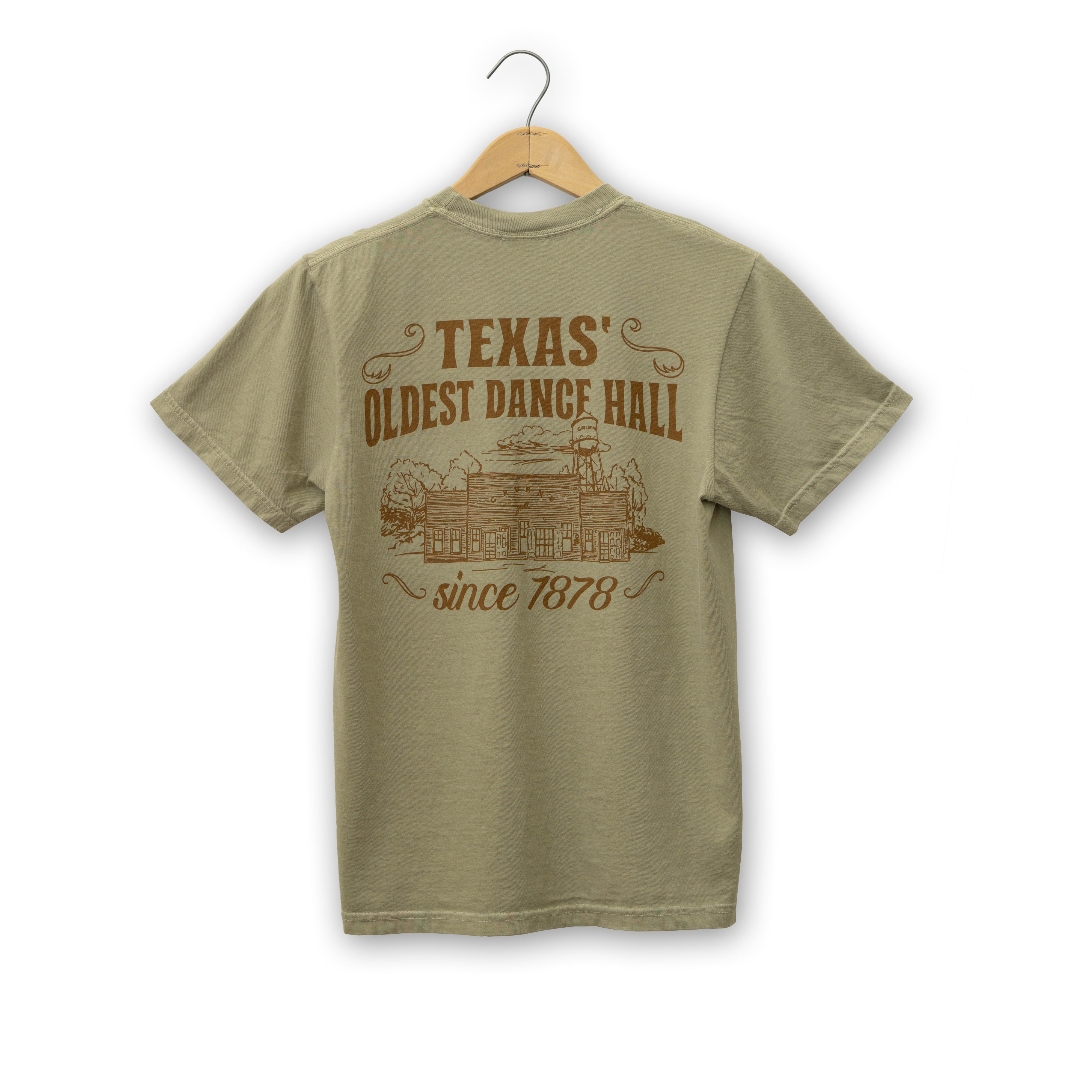 Texas' Oldest Dance Hall Comfort Colors Pocket Tee