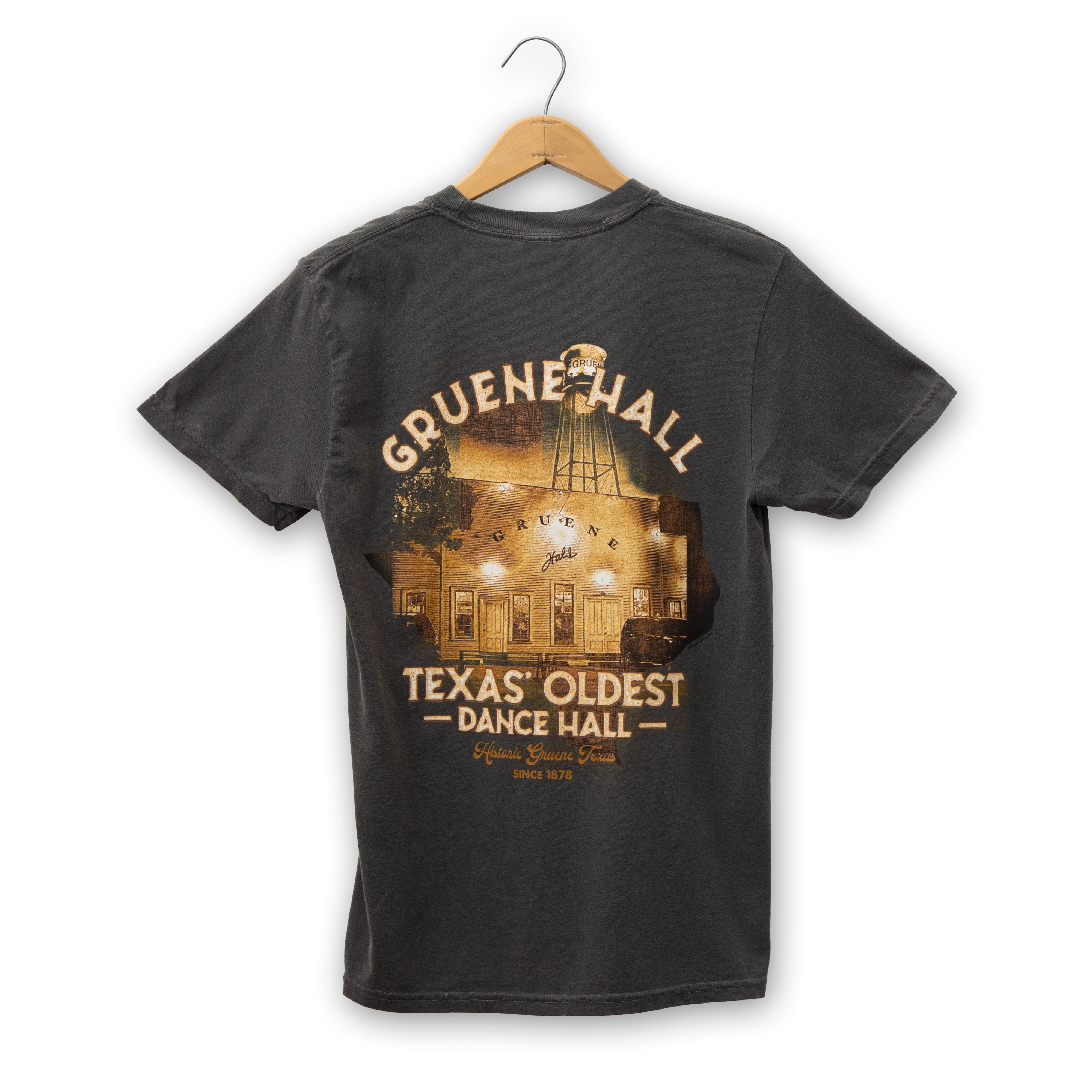 Gruene Hall Sepia Photo Comfort Colors Tee