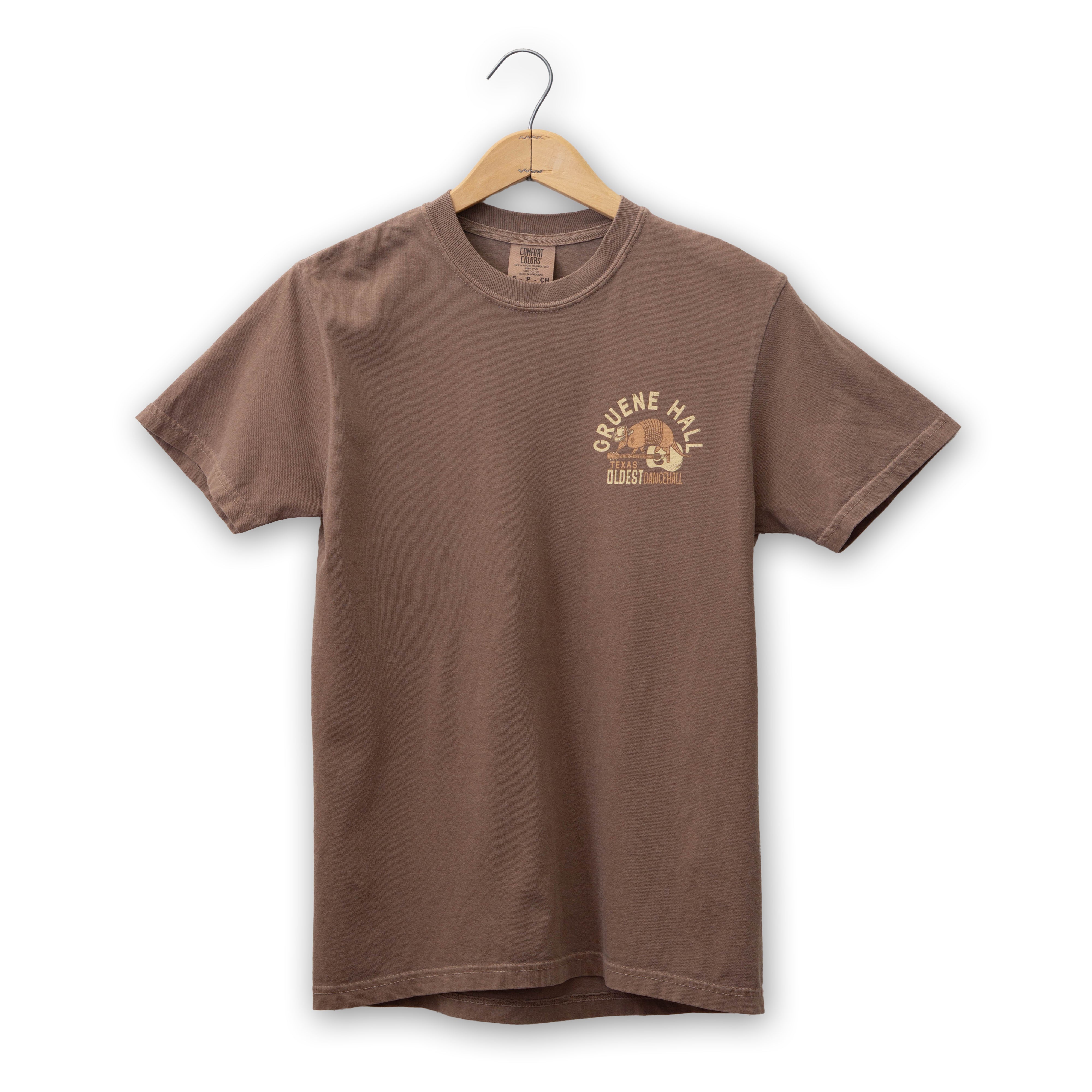 Gruene Hall Armadillo Stamp Comfort Colors Tee