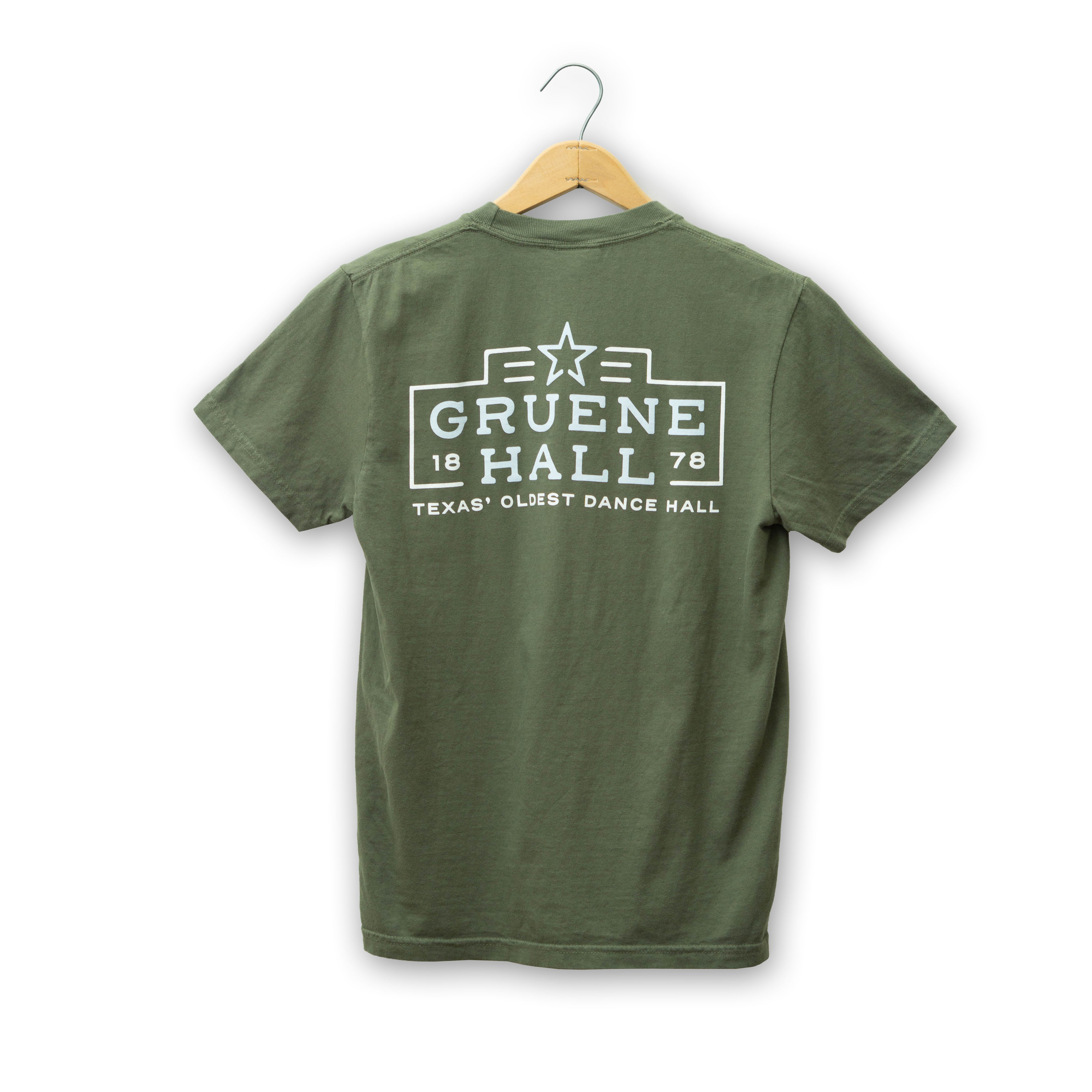 Gruene Hall Star Comfort Colors Pocket Tee