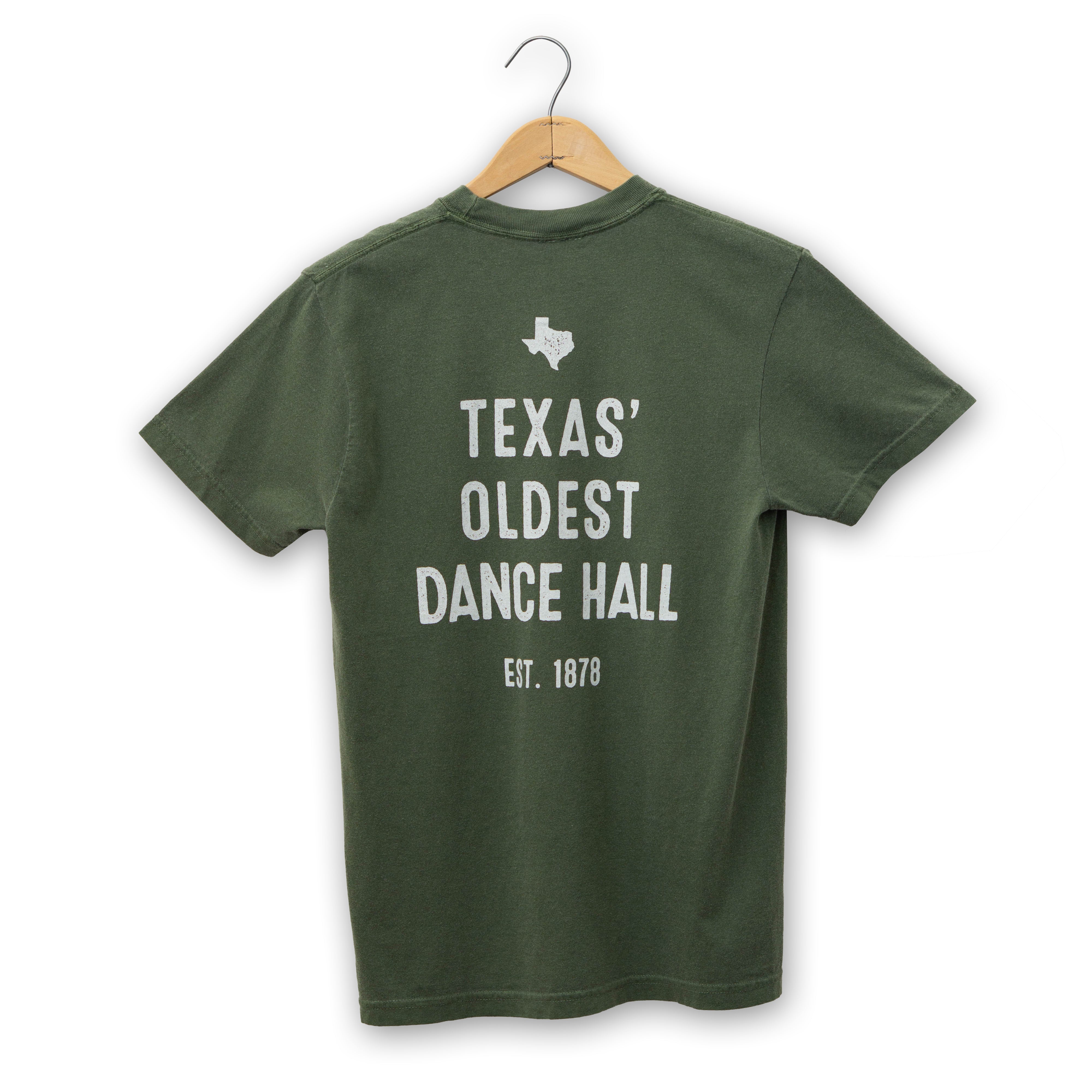Gruene Hall Texas 1878 Comfort Colors Tee