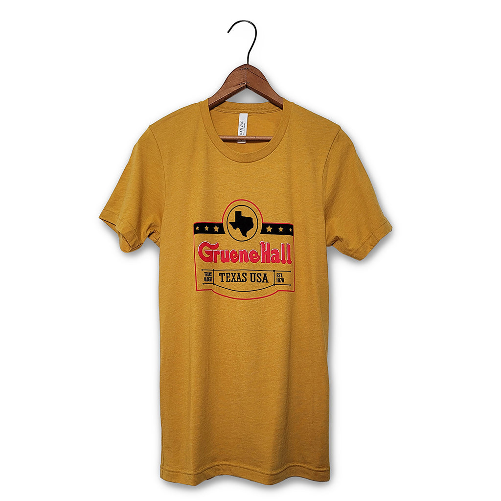 Gruene Hall Topo Tee by River Road Clothing