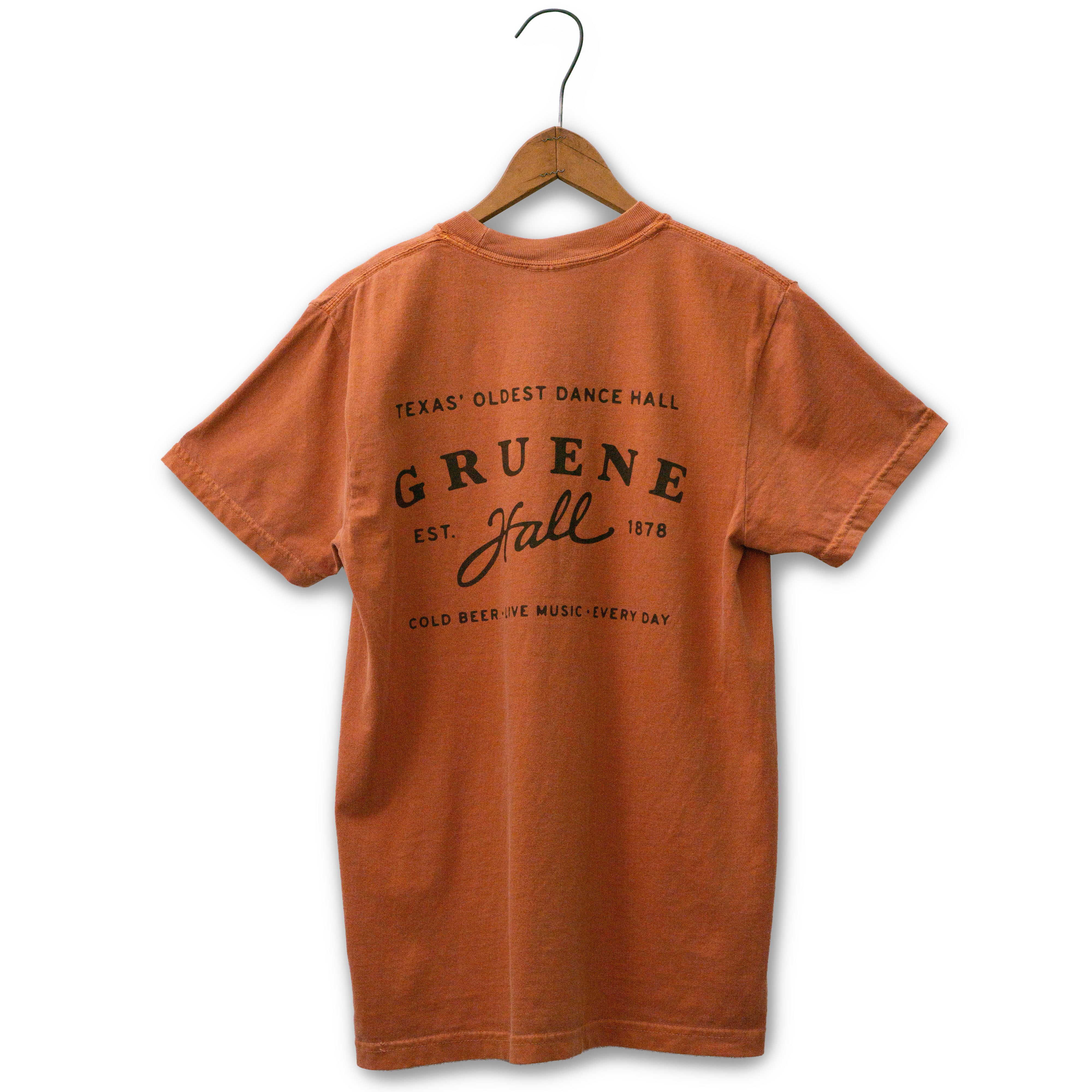 Gruene Hall Wide Logo Comfort Colors Tee