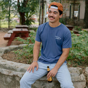 Gruene Hall Wide Logo Comfort Colors Tee