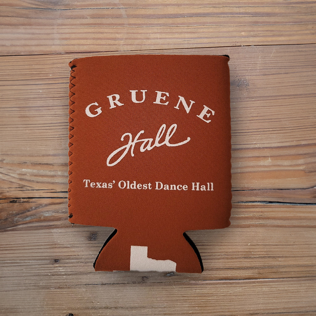 Gruene Hall Logo Neoprene Koozie