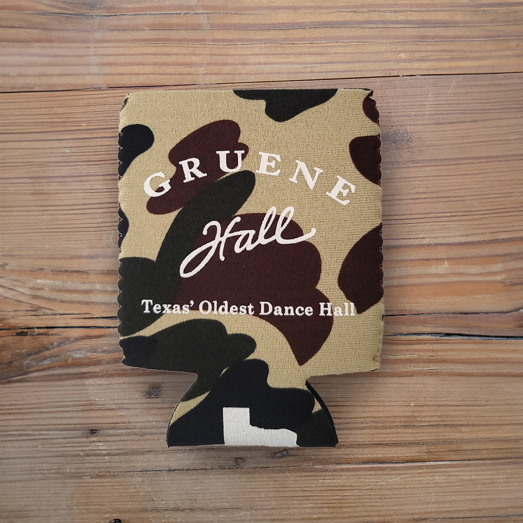 Gruene Hall Logo Neoprene Koozie