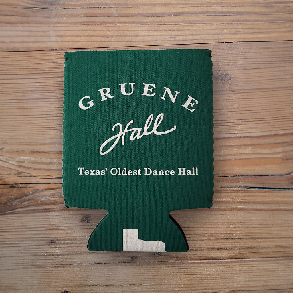 Gruene Hall Logo Neoprene Koozie