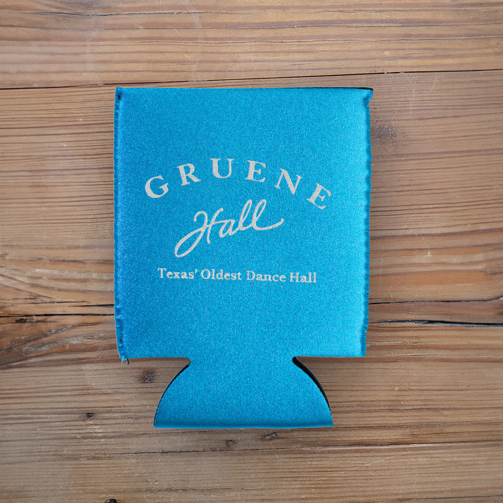 Gruene Hall Logo Metallic Koozie
