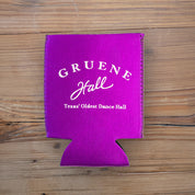 Gruene Hall Logo Metallic Koozie