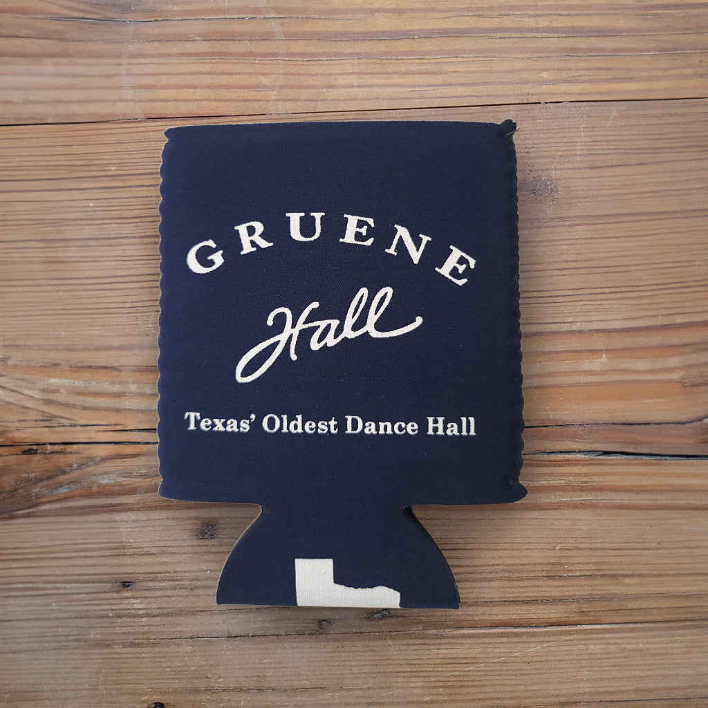 Gruene Hall Logo Neoprene Koozie