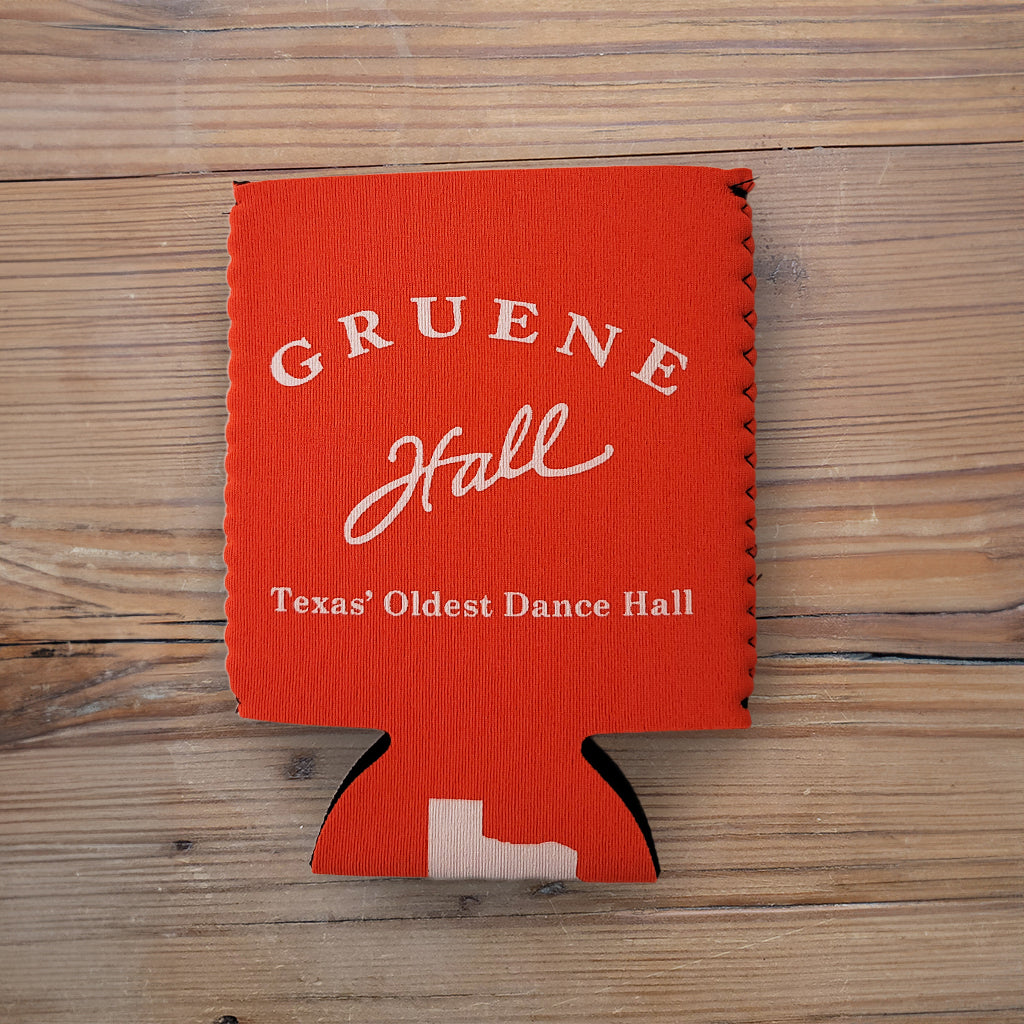 Gruene Hall Logo Neoprene Koozie