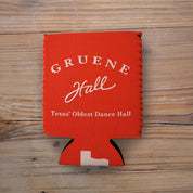 Gruene Hall Logo Neoprene Koozie