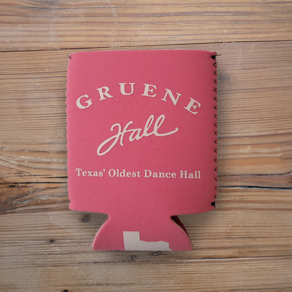 Gruene Hall Logo Neoprene Koozie