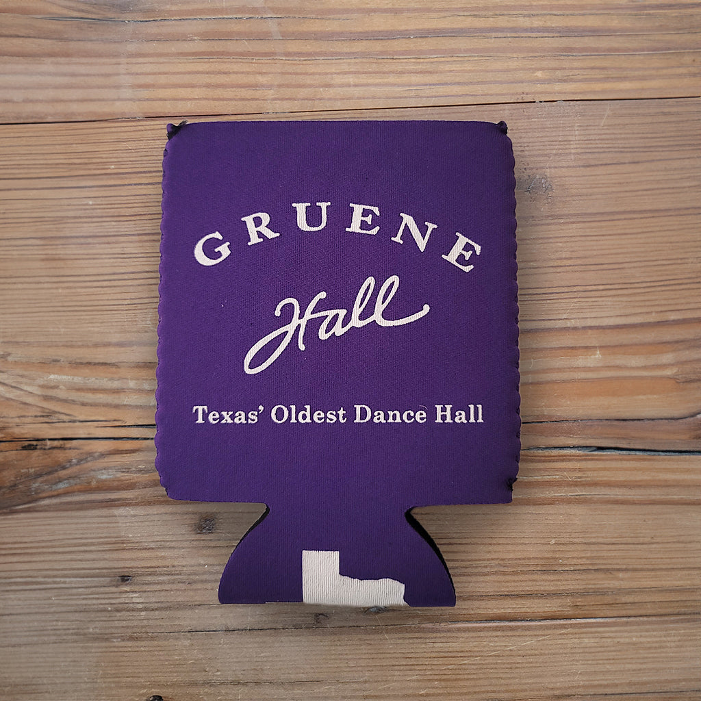 Gruene Hall Logo Neoprene Koozie