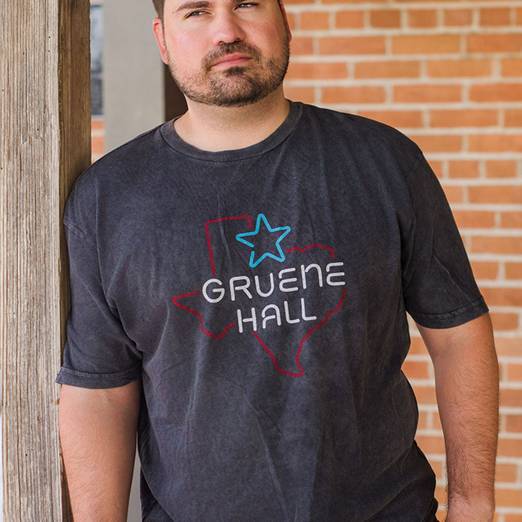 Gruene Hall Neon Sign Tee