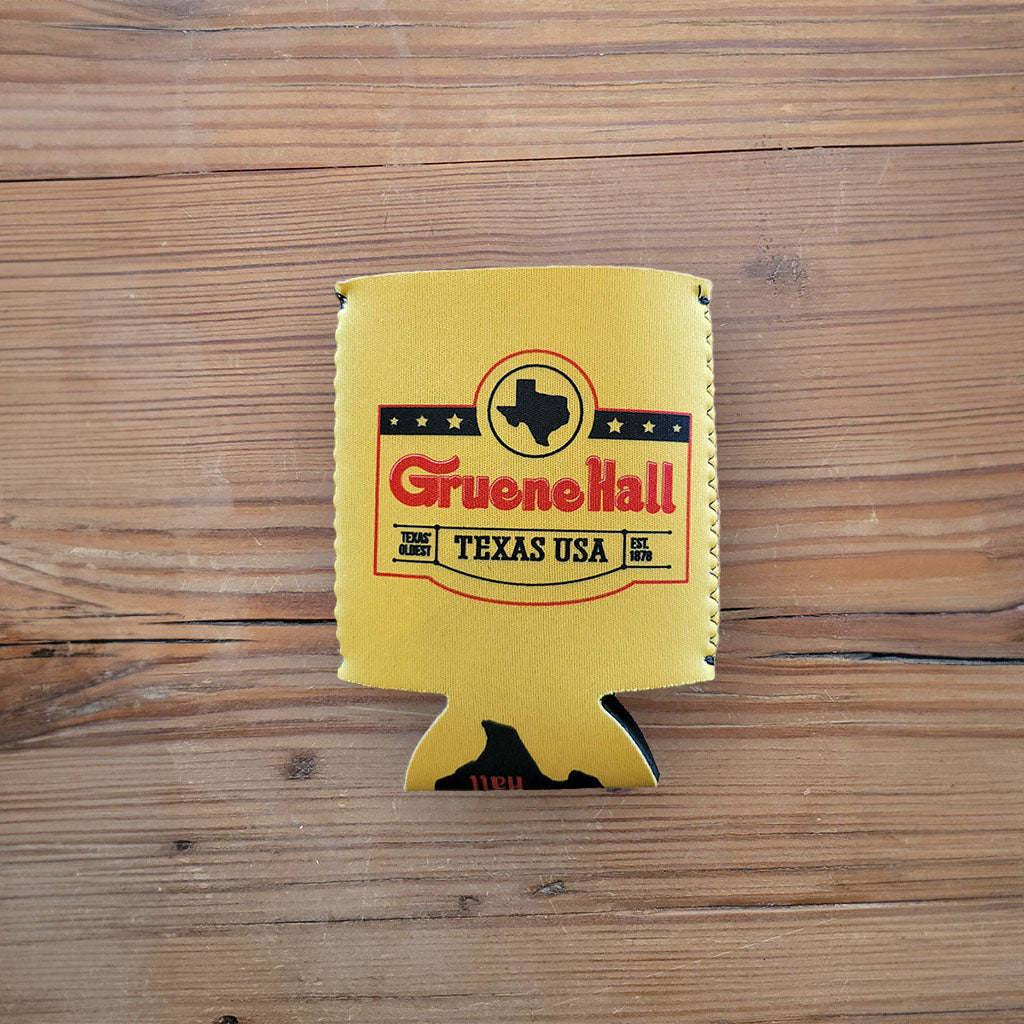 Gruene Hall Topo Koozie Cotton Eyed Joe's