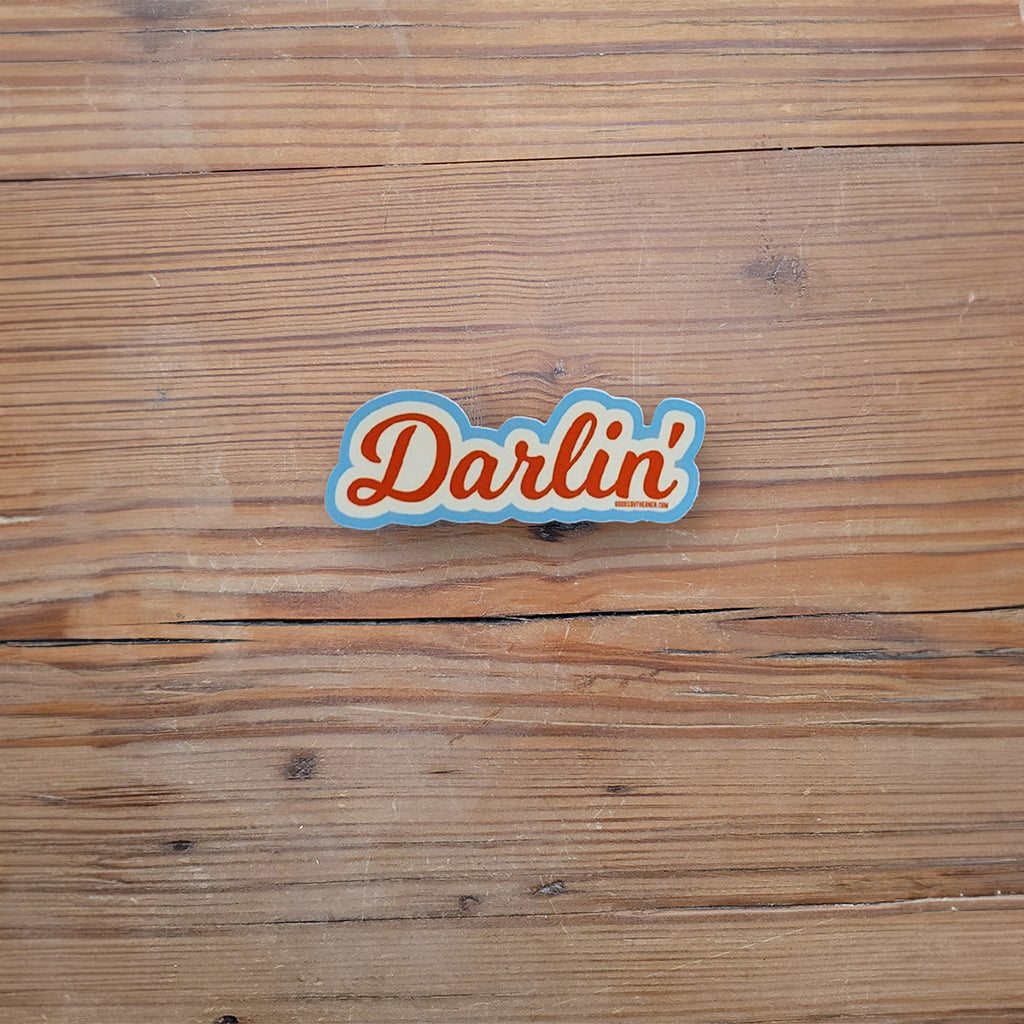 Darlin' sticker