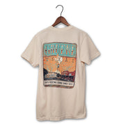 Gruene Texas Sunset Badge Comfort Colors Tee