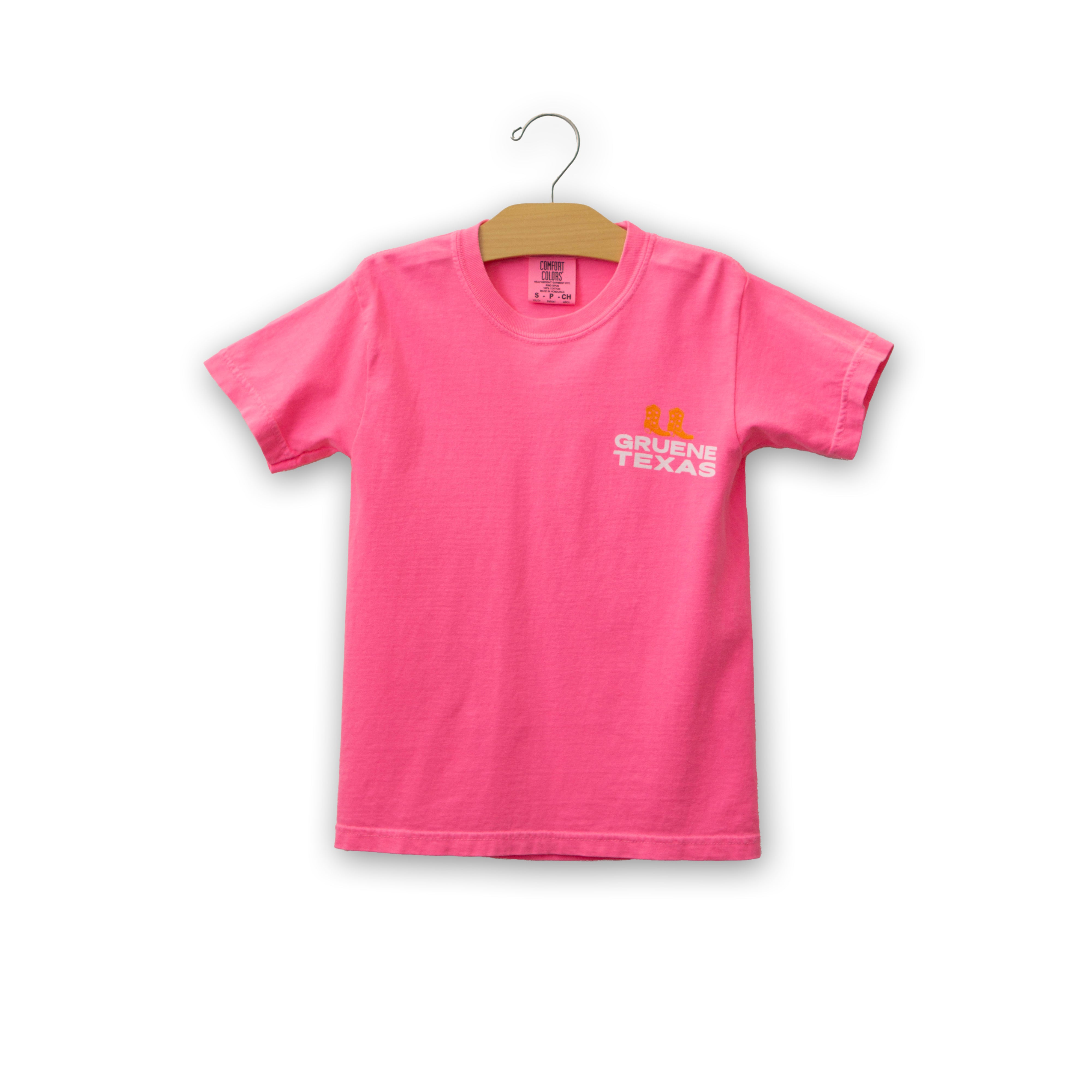 Youth Gruene Color Blocks Comfort Colors Tee
