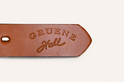 Gruene Hall Logo Belt by Zilker Belts