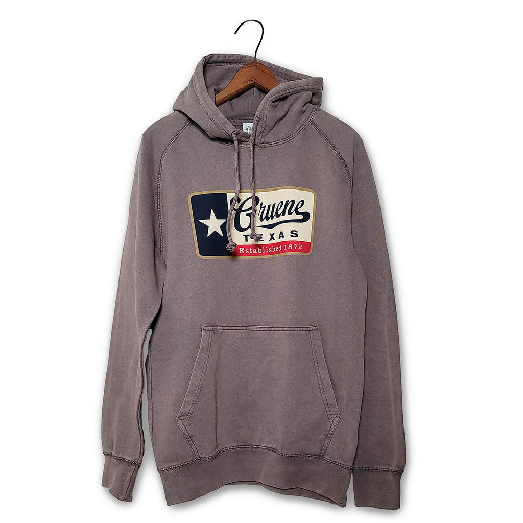 Gruene Texas Lone Star Flag Hoodie Sweatshirt