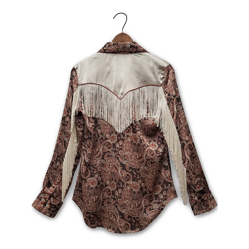 Paisley Fringe Blouse by Scully #HC828