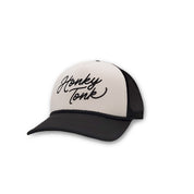 Honky Tonk Foam Trucker Cap Blk/Wht