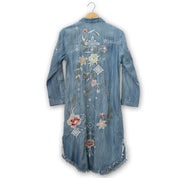 Isa Embroidered Long Sleeve Dress #KYVK278