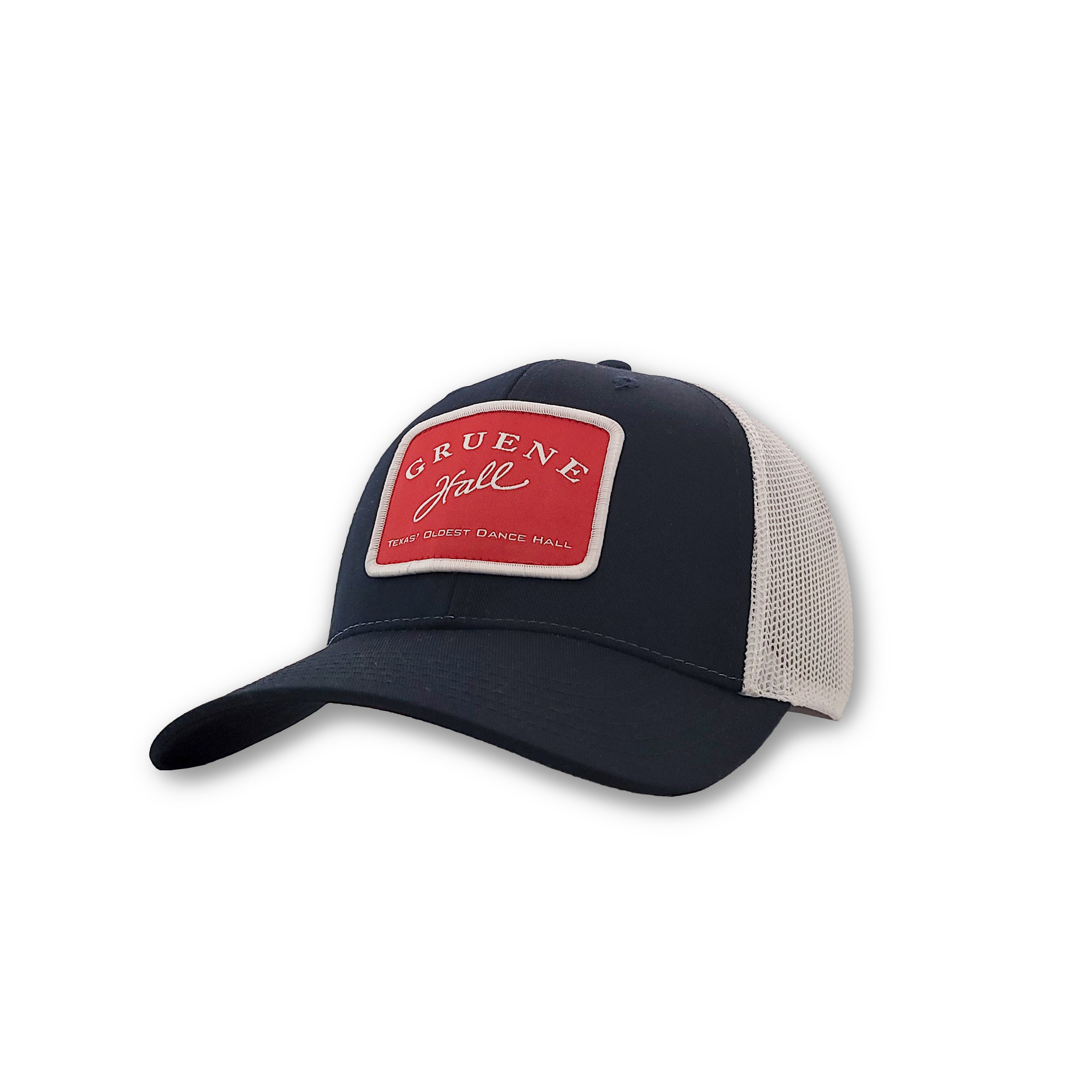 Gruene Hall Navy/Red Patch Cap #JFI-22450