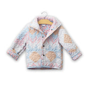 Youth Adeline Patchwork Snap Jacket #QSJK112