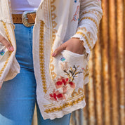 Kimoro Embroidered Hooded Jacket #CTVK274