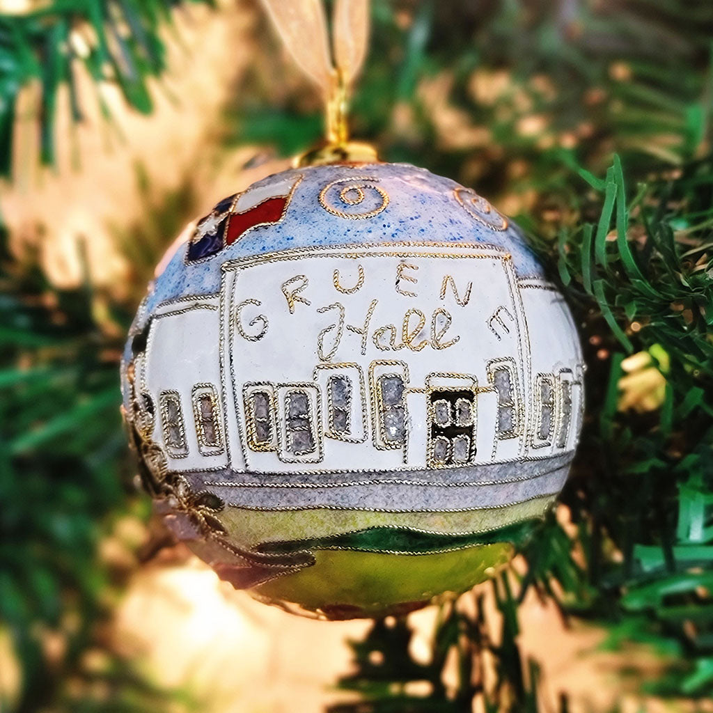 Gruene Texas holiday ornament by Kitty Keller