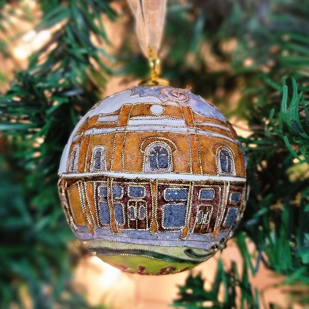 Gruene Texas holiday ornament by Kitty Keller