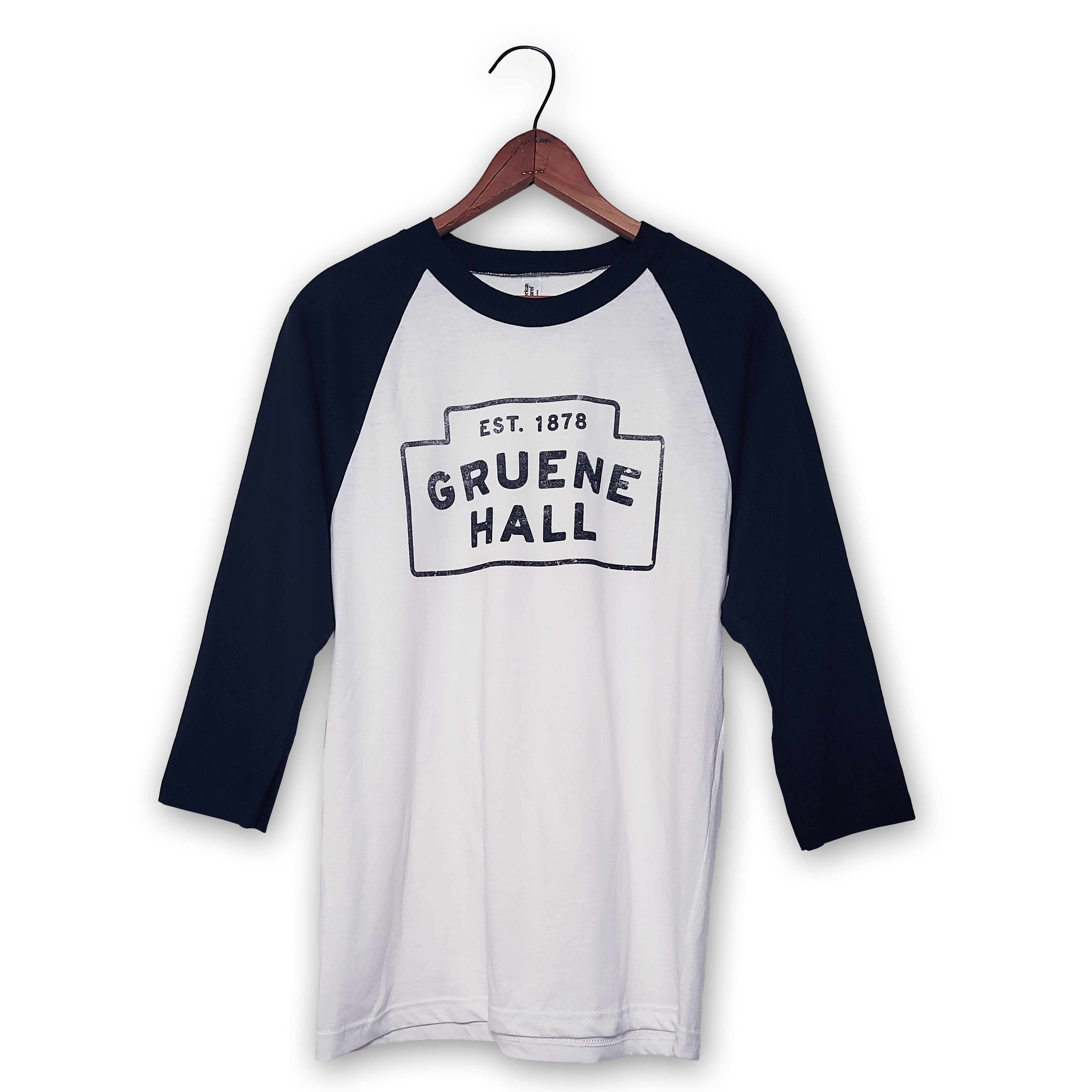 Gruene Hall Minimal Baseball Tee