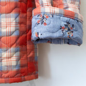 Remi Plaid Quilted Snap Jacket #QSJK175CMB