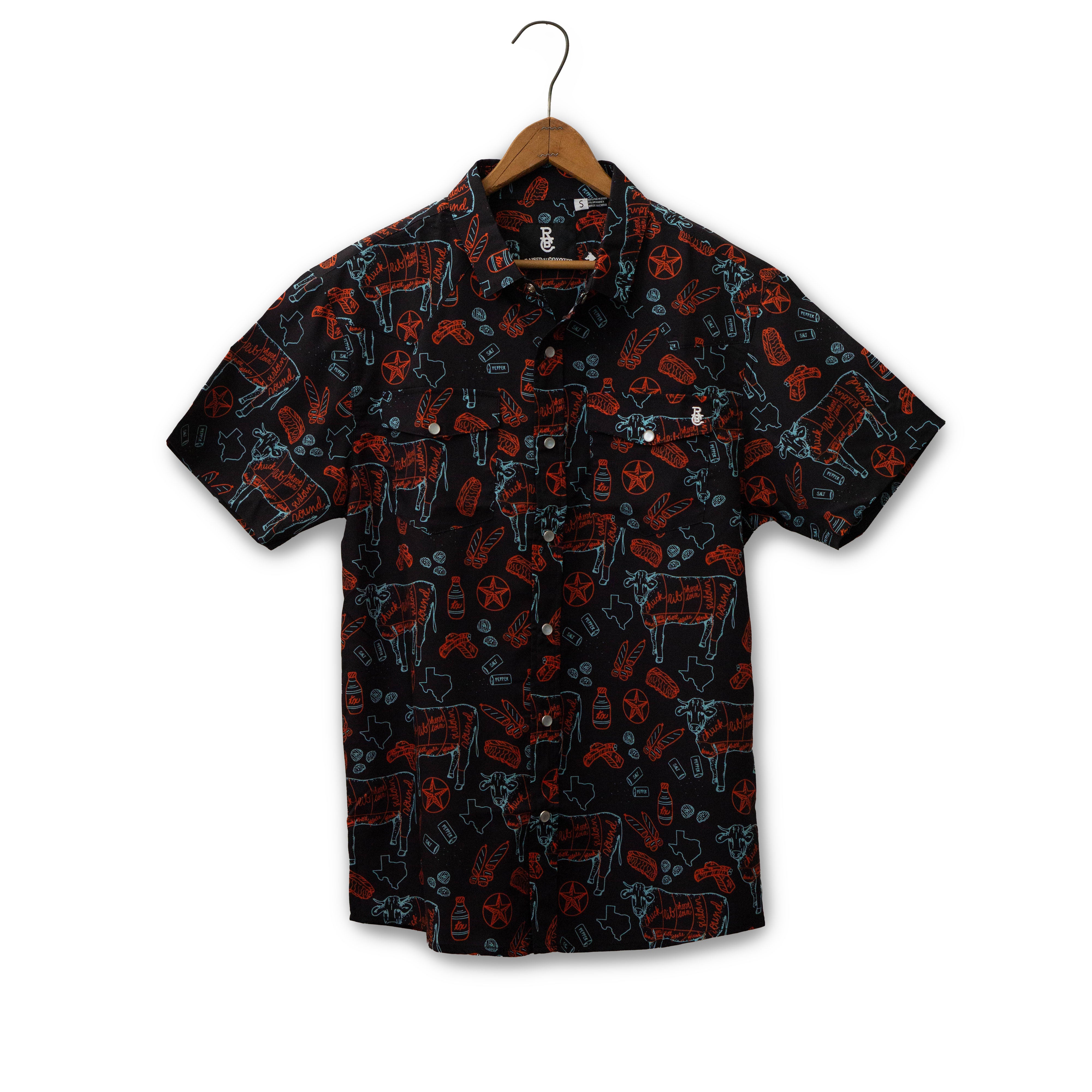 Men's BBQ Nights Pearl Snap Shirt