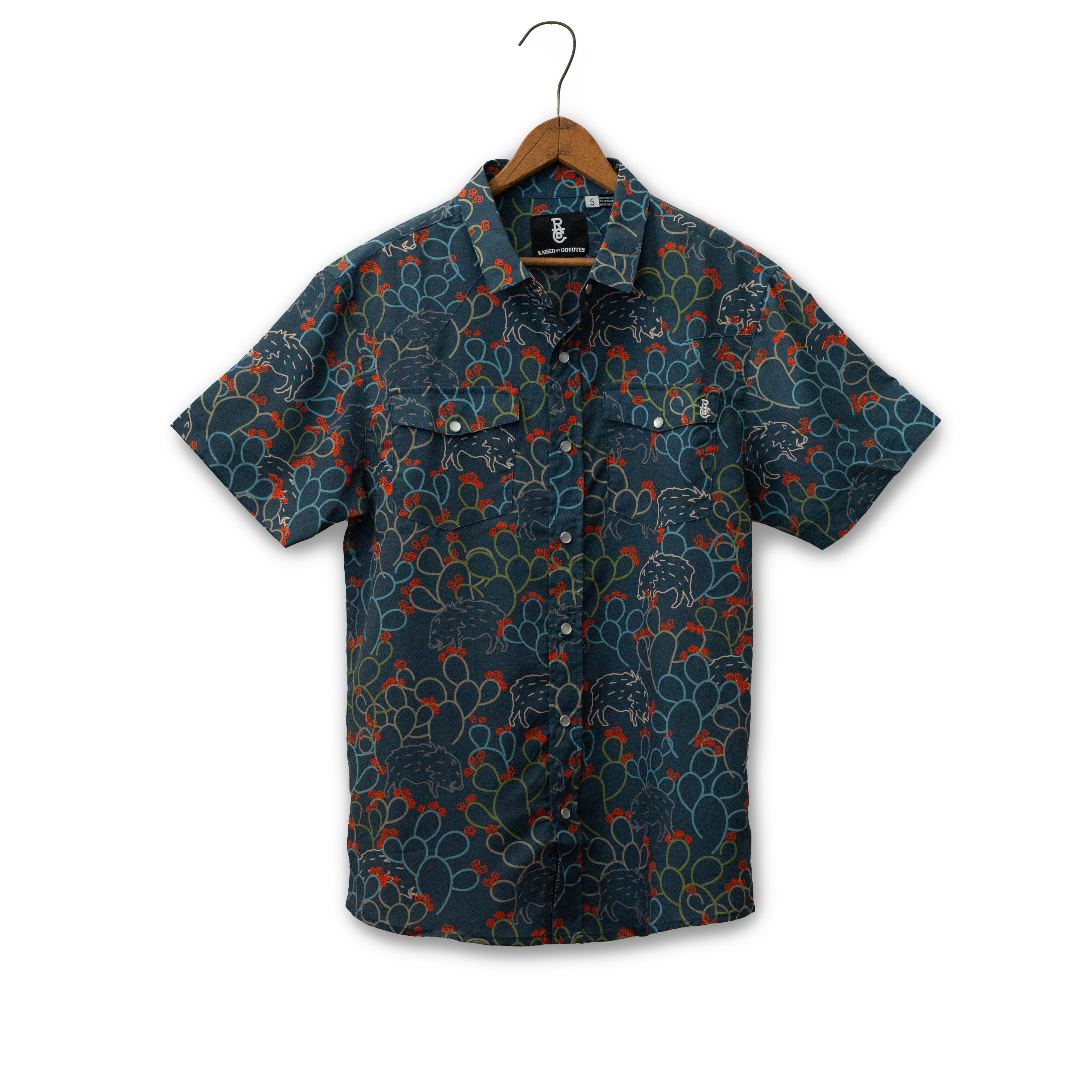 Men's Javelina Paradise Pearl Snap Shirt