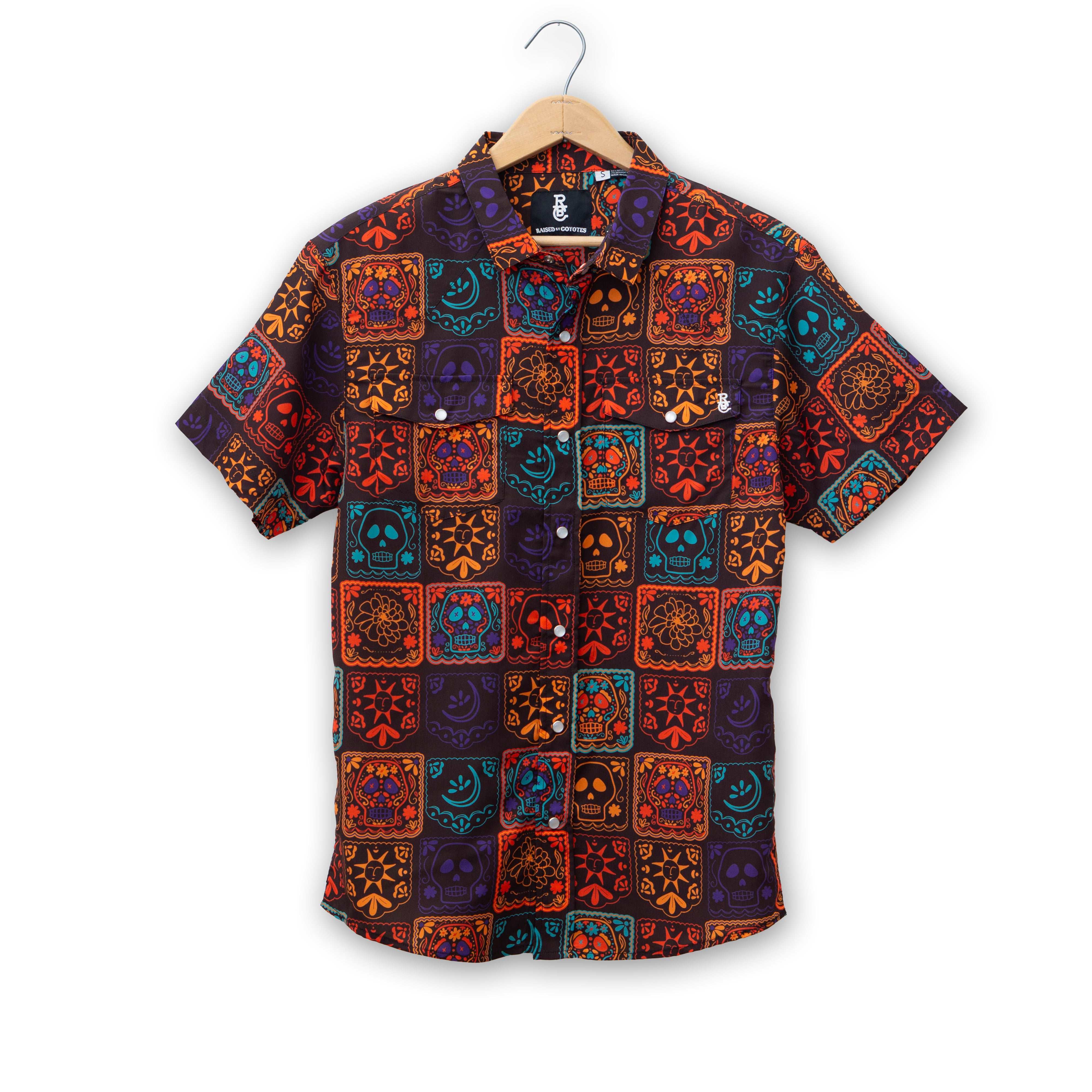 Men's La Calavera Pearl Snap Shirt