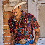 Men's La Calavera Pearl Snap Shirt