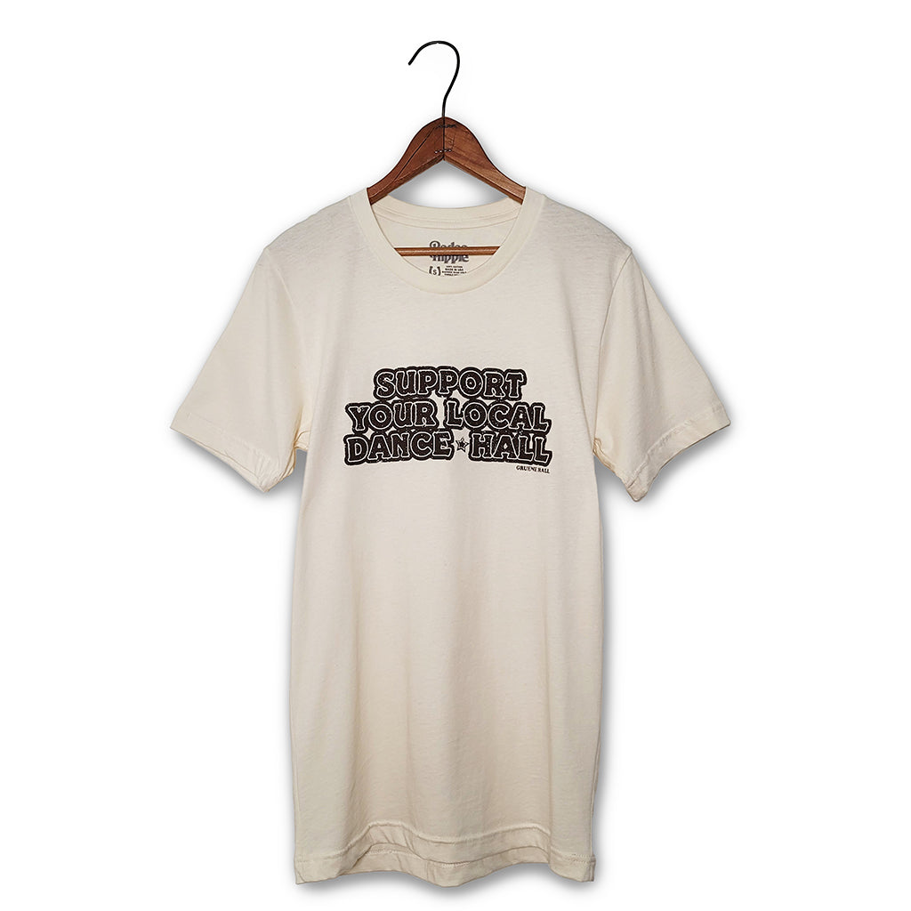 Gruene Hall Support Local Dance Hall Tee by Rodeo Hippie