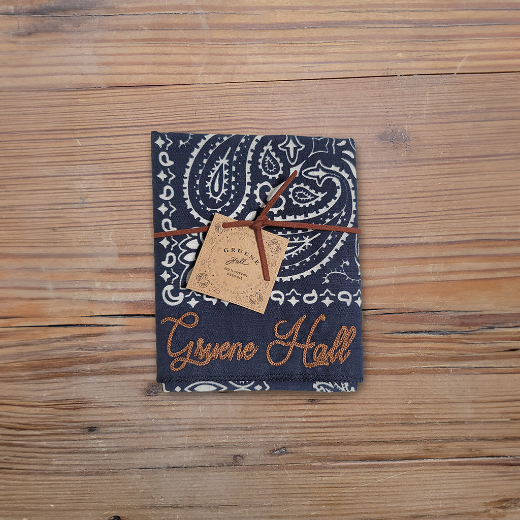 Gruene Hall Stitched Bandana by Rodeo Hippie