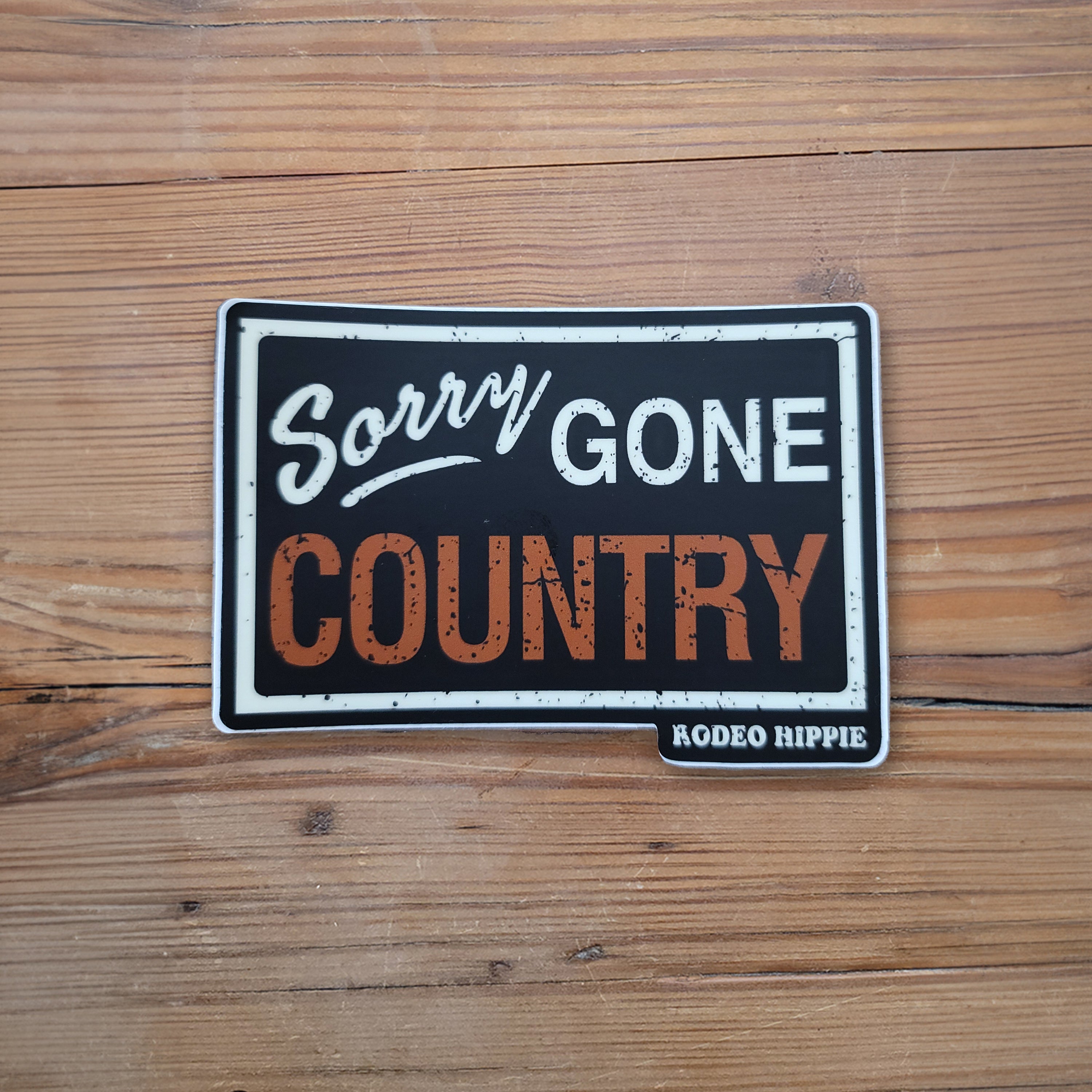 Gone Country Sticker
