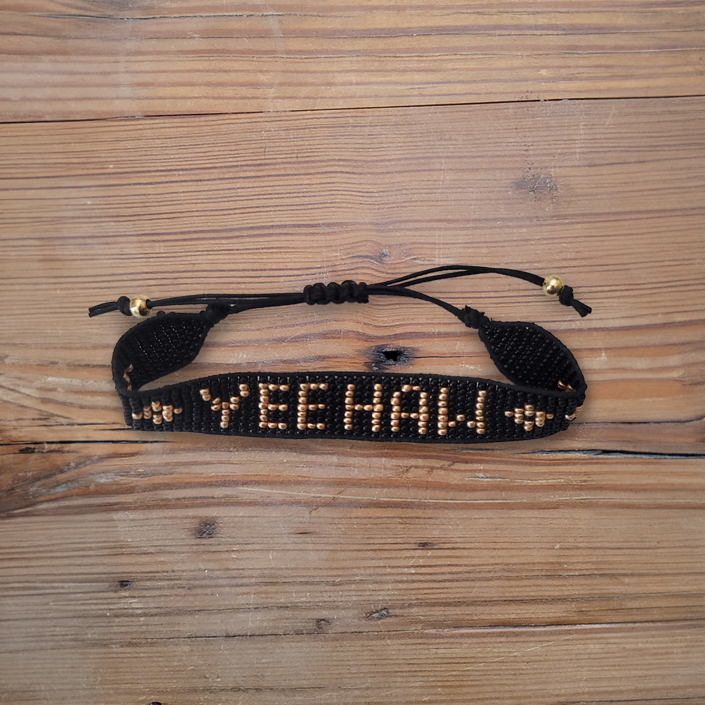 Yeehaw Beaded Bracelet by Rodeo Hippie