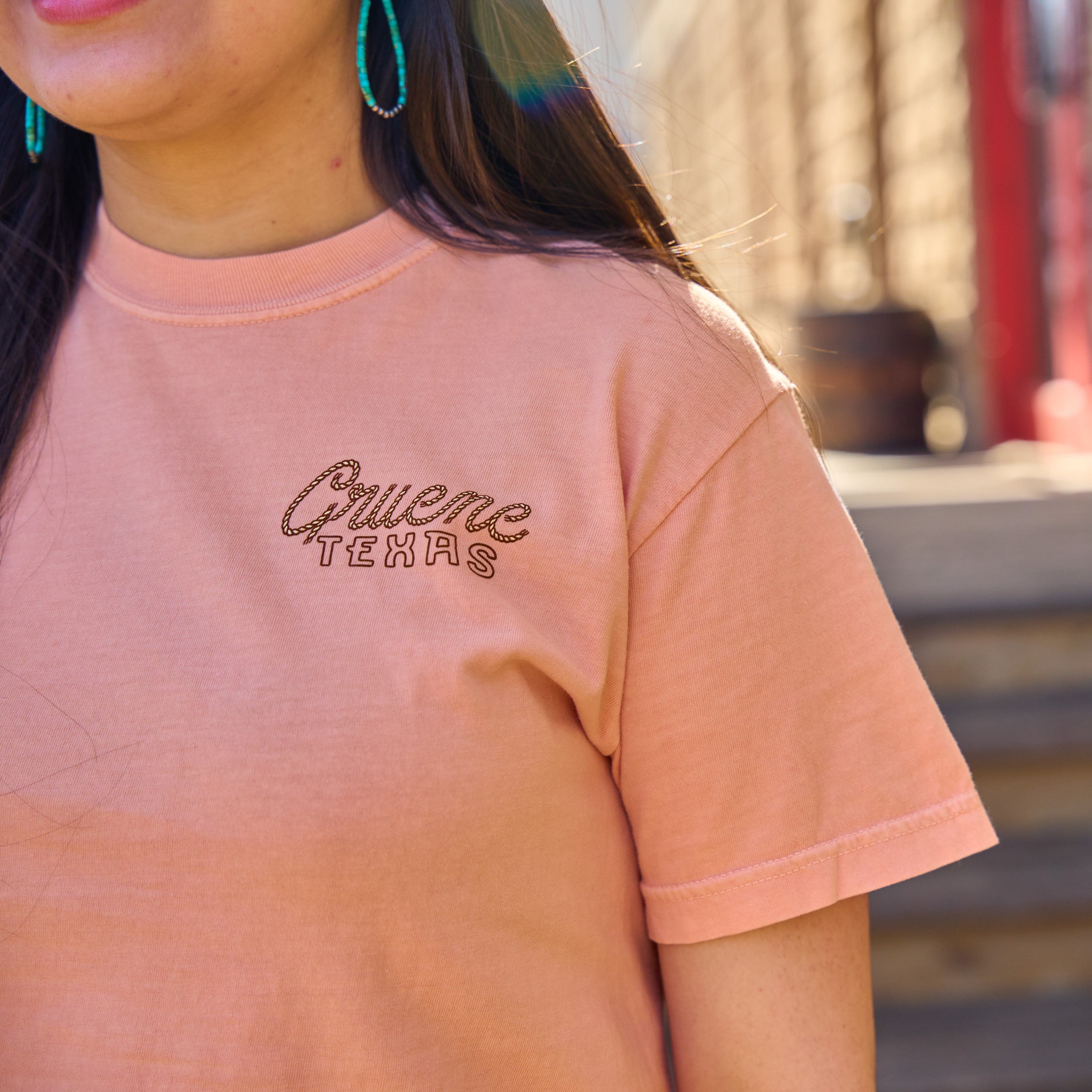 Gruene Texas Roper Street Comfort Colors Tee