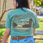 Gruene Texas Roper Street Comfort Colors Tee