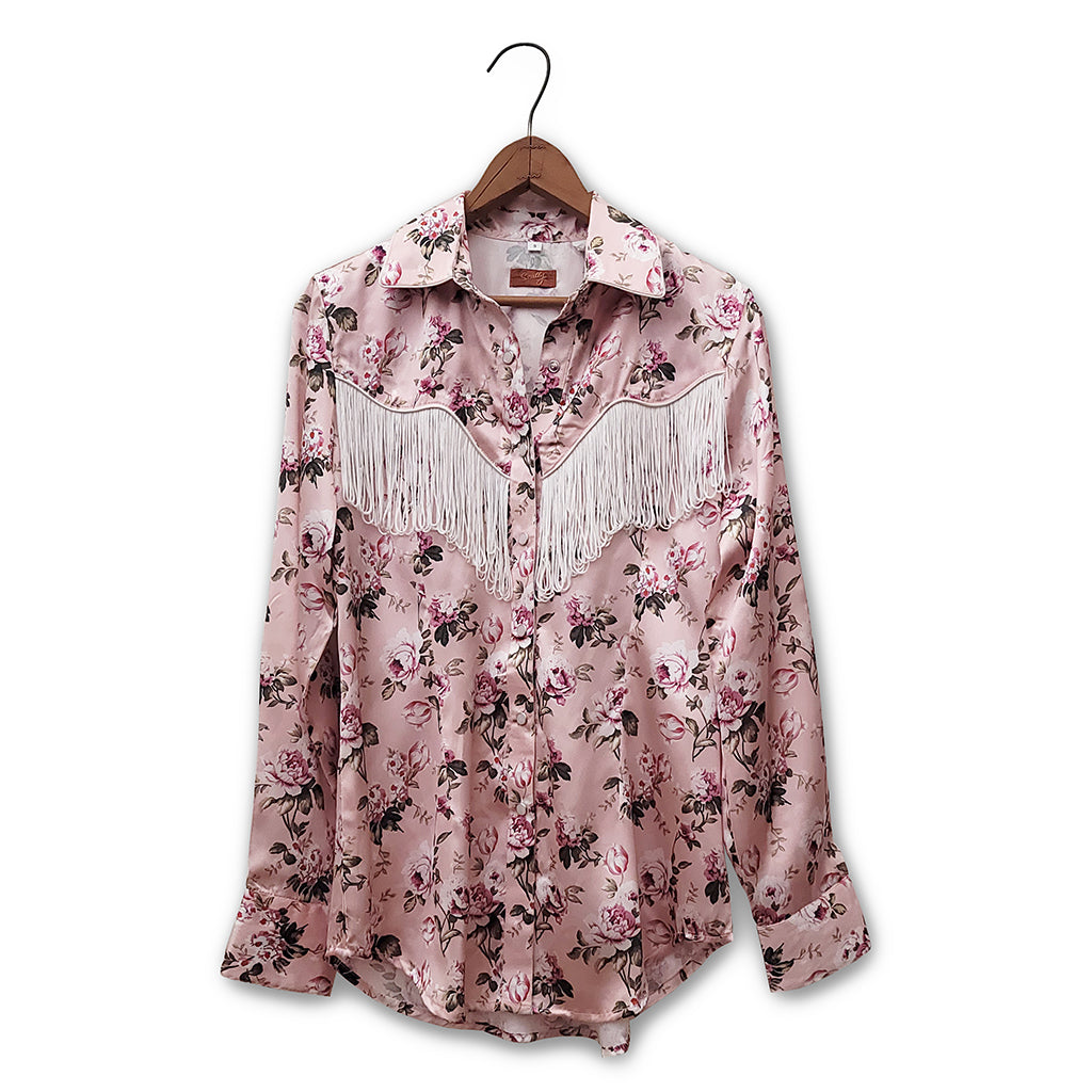 Rose Fringe Blouse by Scully #HC827