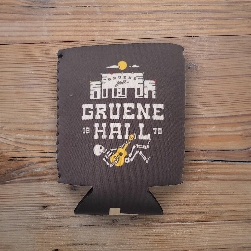 Gruene Hall Skeleton Koozie