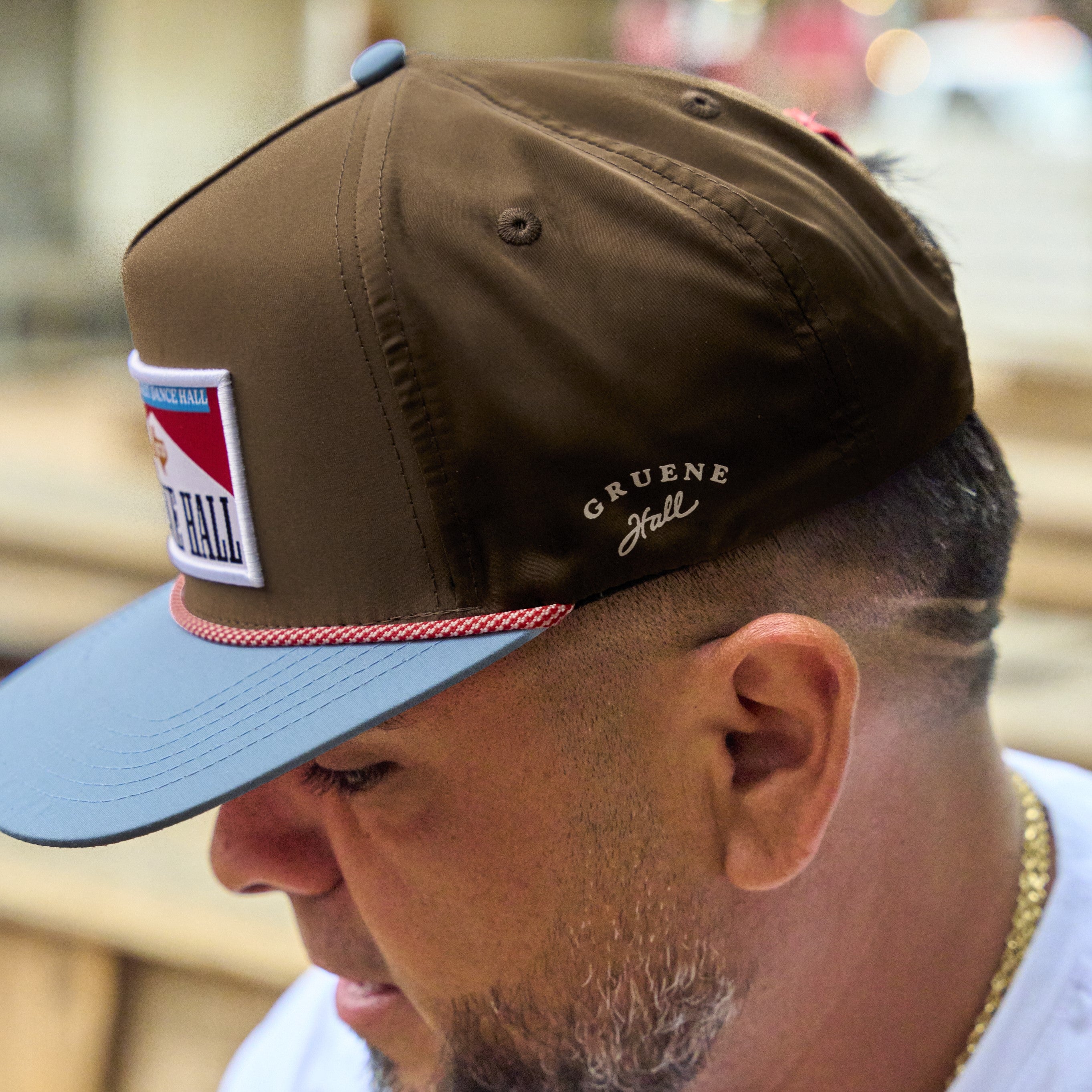 Staunch x Gruene Hall Red Pack Patch Cap