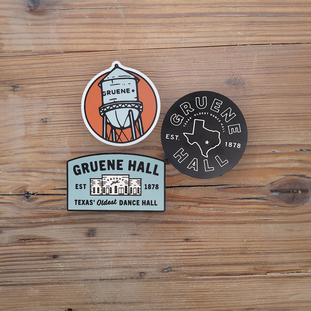 Gruene sticker bundle